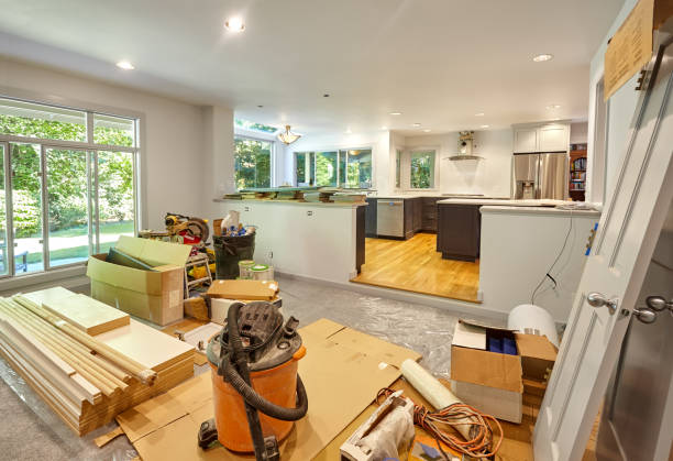Professional Kitchen Flooring technician working in Ashburn, VA